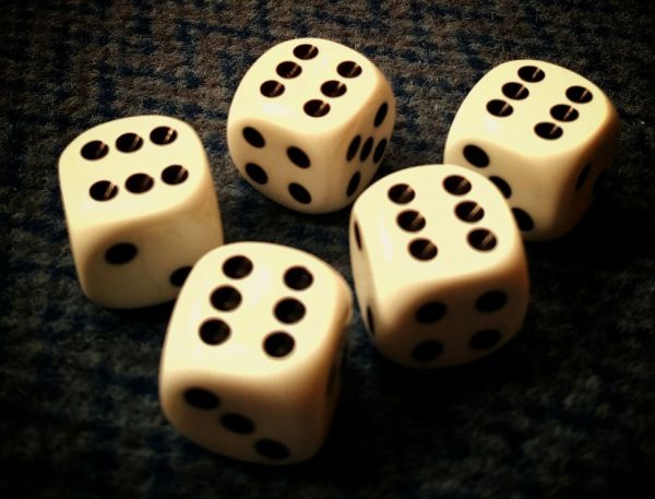 odds of five of a kind dice