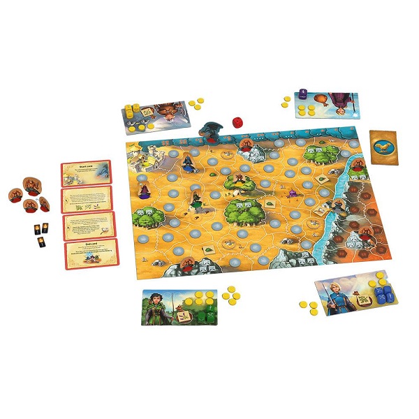 Andor: The Family Fantasy Game Components