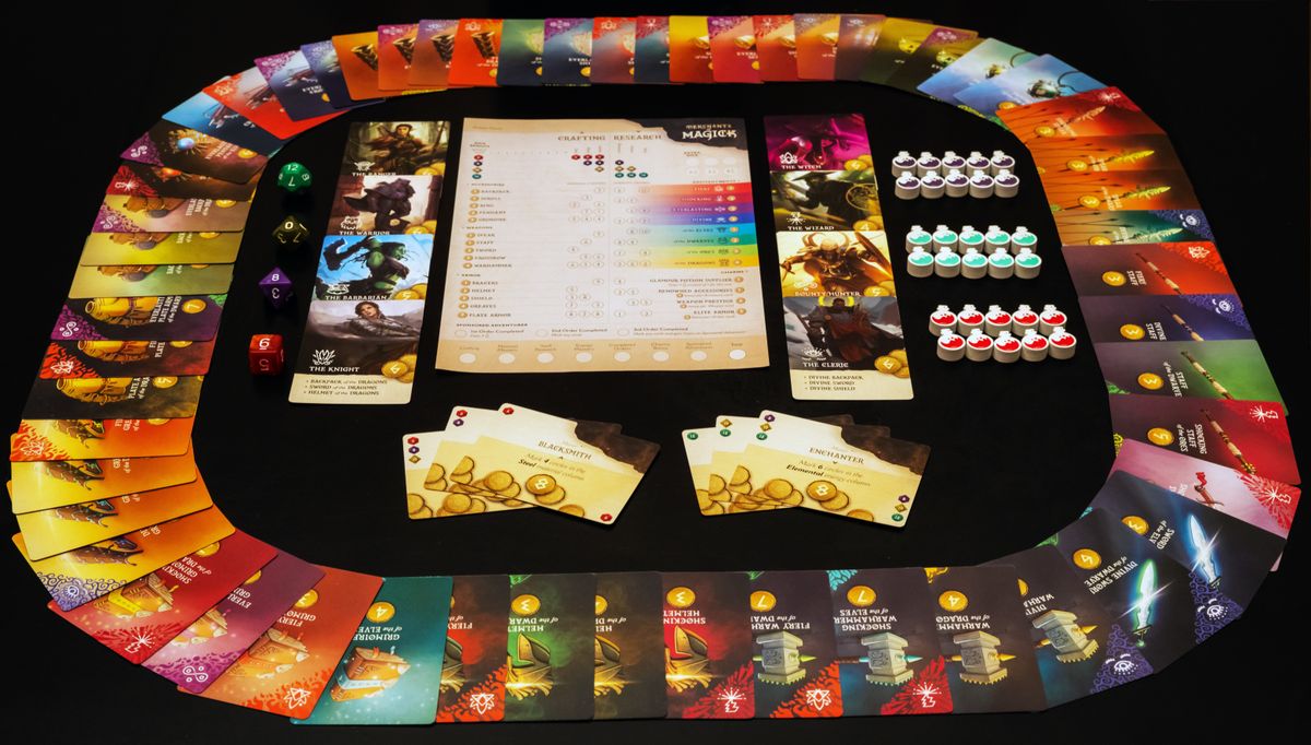 Merchants of Magick components