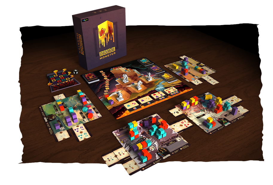 Cube Monster components